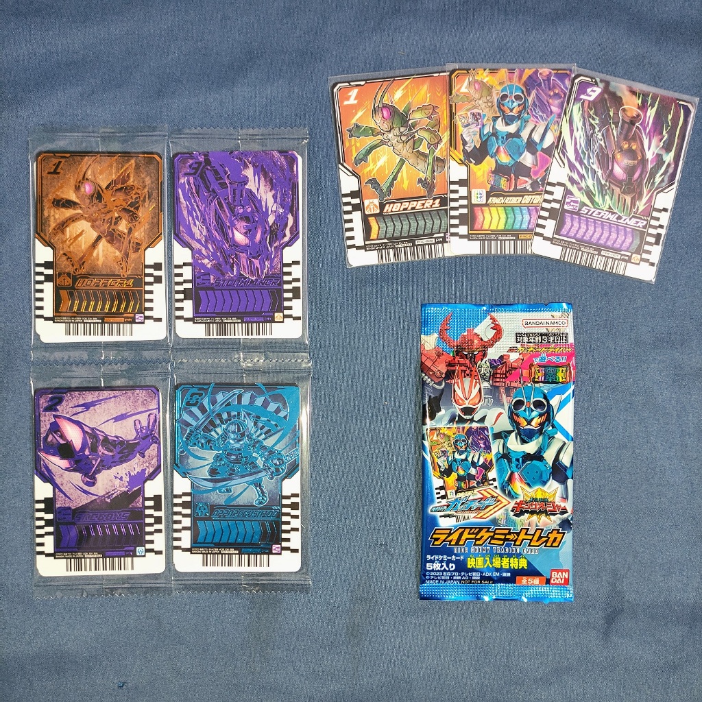 BANDAI JP - Thẻ Ride Chemy Kamen Rider Gotchard - Các Thẻ Đặc Biệt