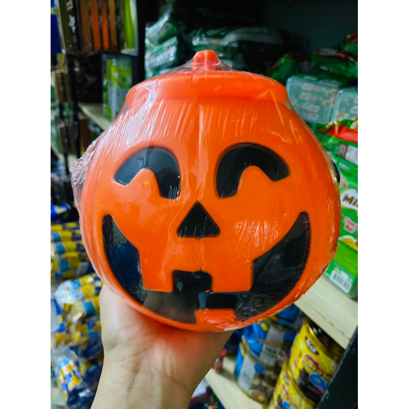 Bí Ngô Hallowee 10 que kẹo mút hàng Thái Lan