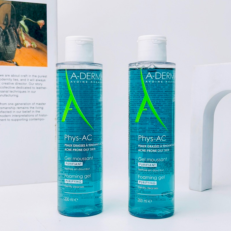 SỮA RỬA MẶT ADERMA GEL MOUSSANT PURIFANT THYS-AC CHUYÊN DÙNG CHO DA MỤN, NHẠY CẢM