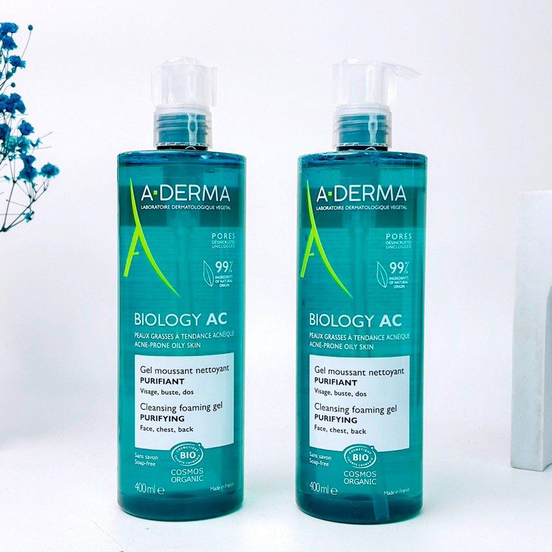 SỮA RỬA MẶT ADERMA GEL MOUSSANT PURIFANT THYS-AC CHUYÊN DÙNG CHO DA MỤN, NHẠY CẢM