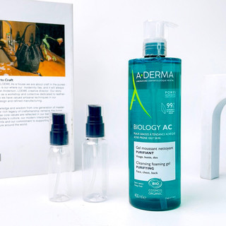 SỮA RỬA MẶT ADERMA GEL MOUSSANT PURIFANT BIOLOGY AC CHUYÊN DÙNG CHO DA MỤN, NHẠY CẢM
