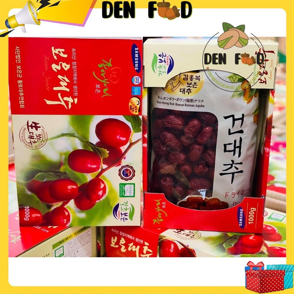 Táo đỏ Hàn Quốc Loại Ngon - Hộp 1kg (1.2kg cả bao bì)