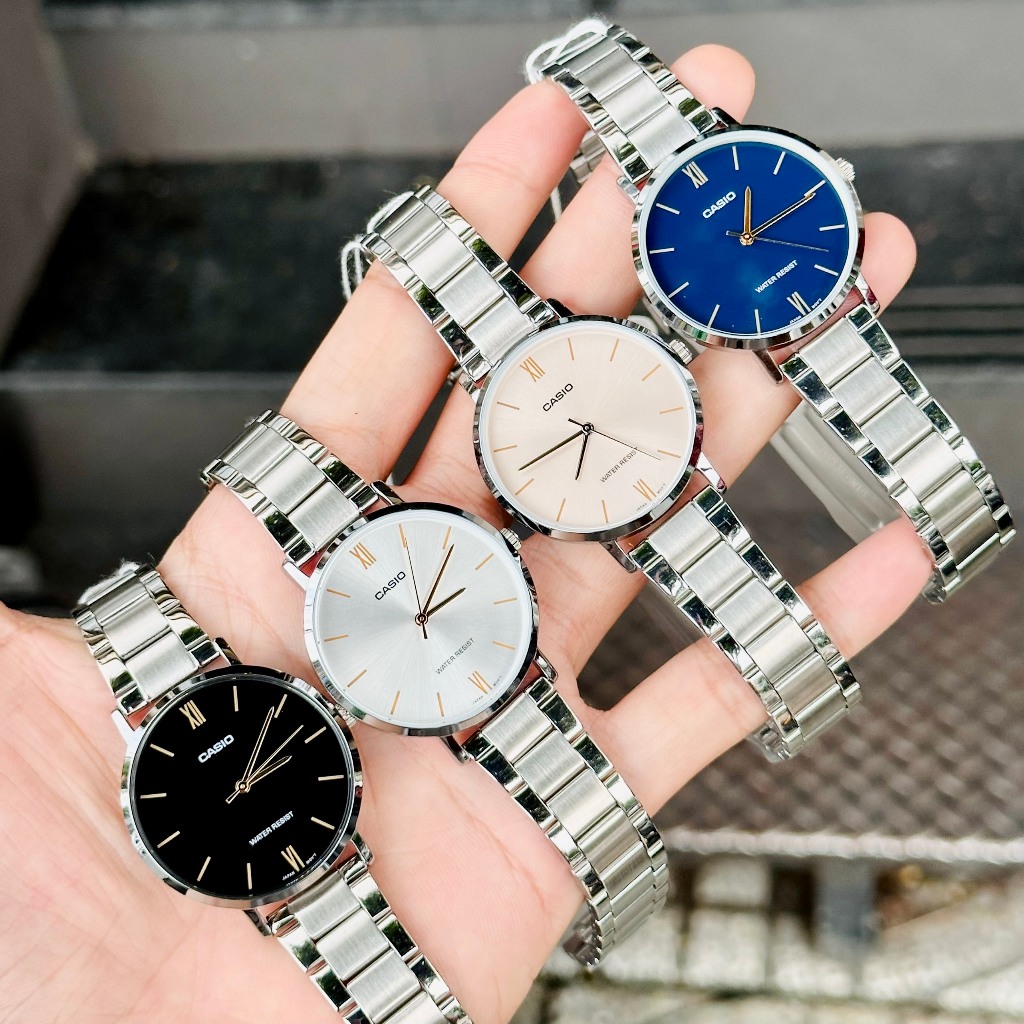 Đồng hồ nữ dây thép Casio LTP VT01D