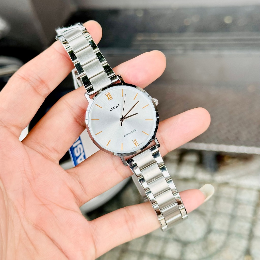 Đồng hồ nữ dây thép Casio LTP VT01D