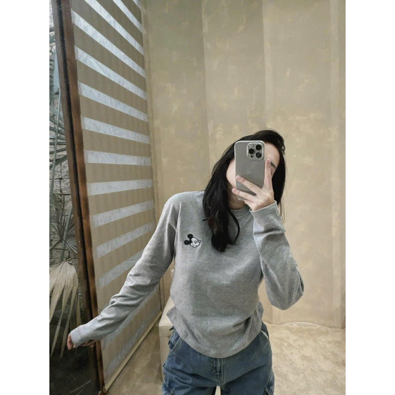 SET 3 ÁO DÀI TAY THÊU CHUỘT-chất cotton