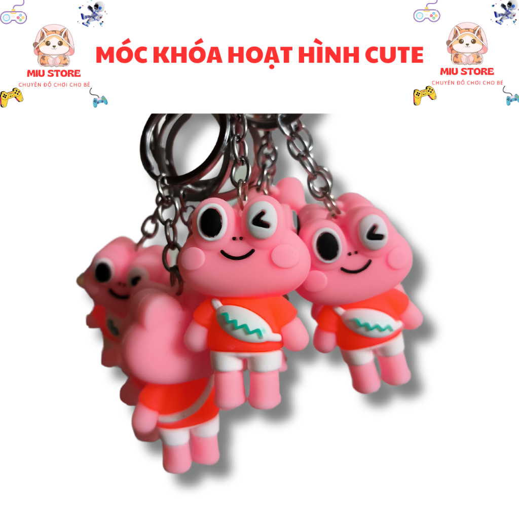 🍉Móc Khóa Silicon Hoạt Hình Nhiều Mẫu_Miu Store
