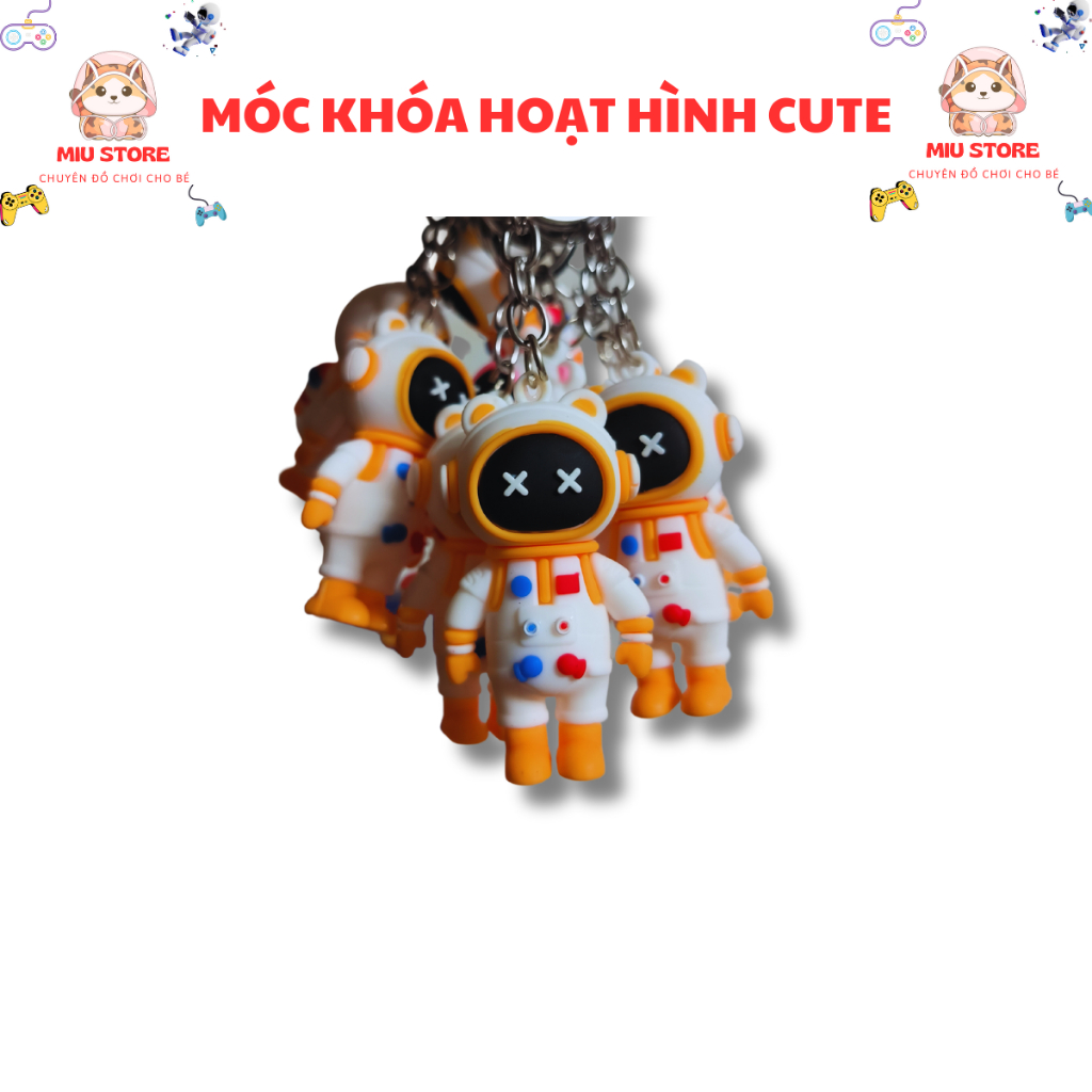 🍉Móc Khóa Silicon Hoạt Hình Nhiều Mẫu_Miu Store
