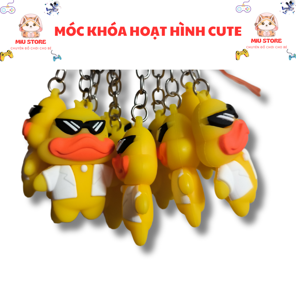 🍉Móc Khóa Silicon Hoạt Hình Nhiều Mẫu_Miu Store