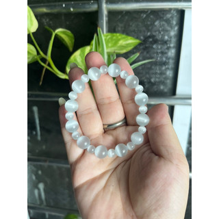 Vòng tay đá mắt mèo tài lộc may mắn bình an cho nữ mẫu mới vòng mẹ thụi