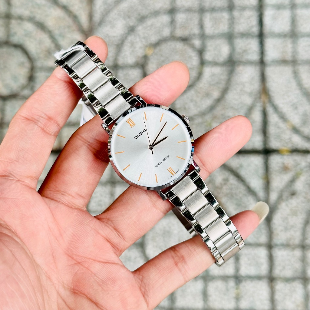 Đồng hồ nữ dây thép Casio LTP VT01D