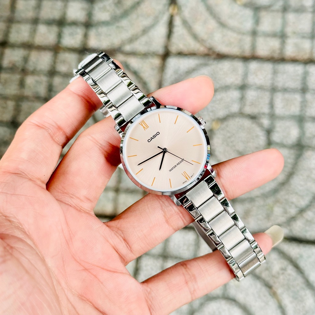Đồng hồ nữ dây thép Casio LTP VT01D