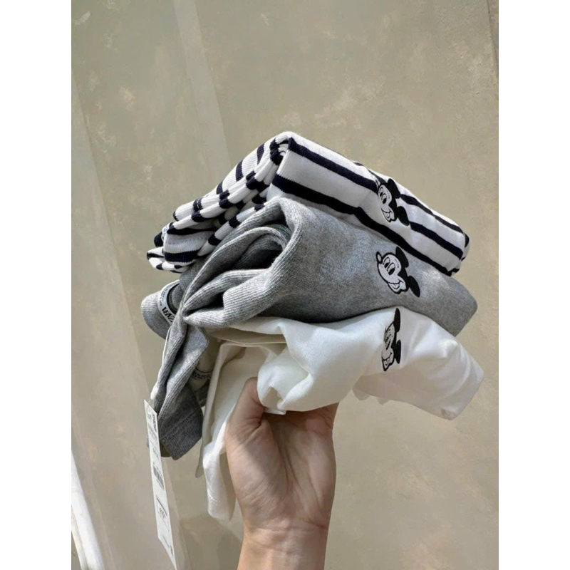SET 3 ÁO DÀI TAY THÊU CHUỘT-chất cotton