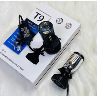 Pha đèn led bi cầu mini t9 bản cao cấp 2023 chân h4