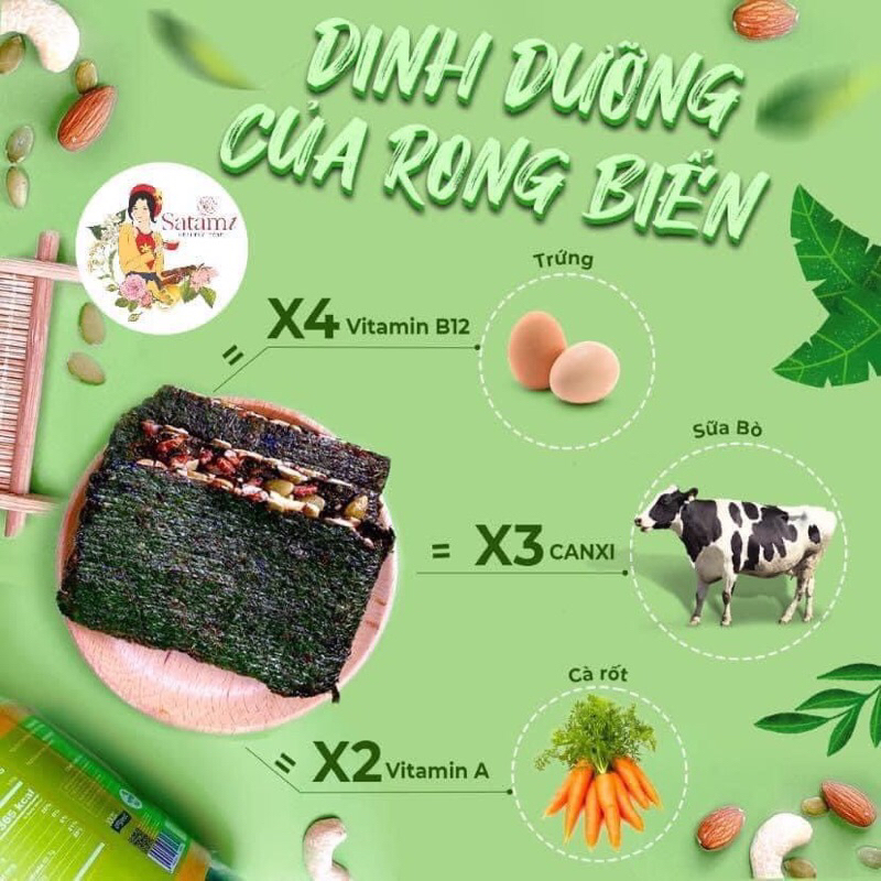 Rong Biển Kẹp Hạt ( Satami healthy Food )