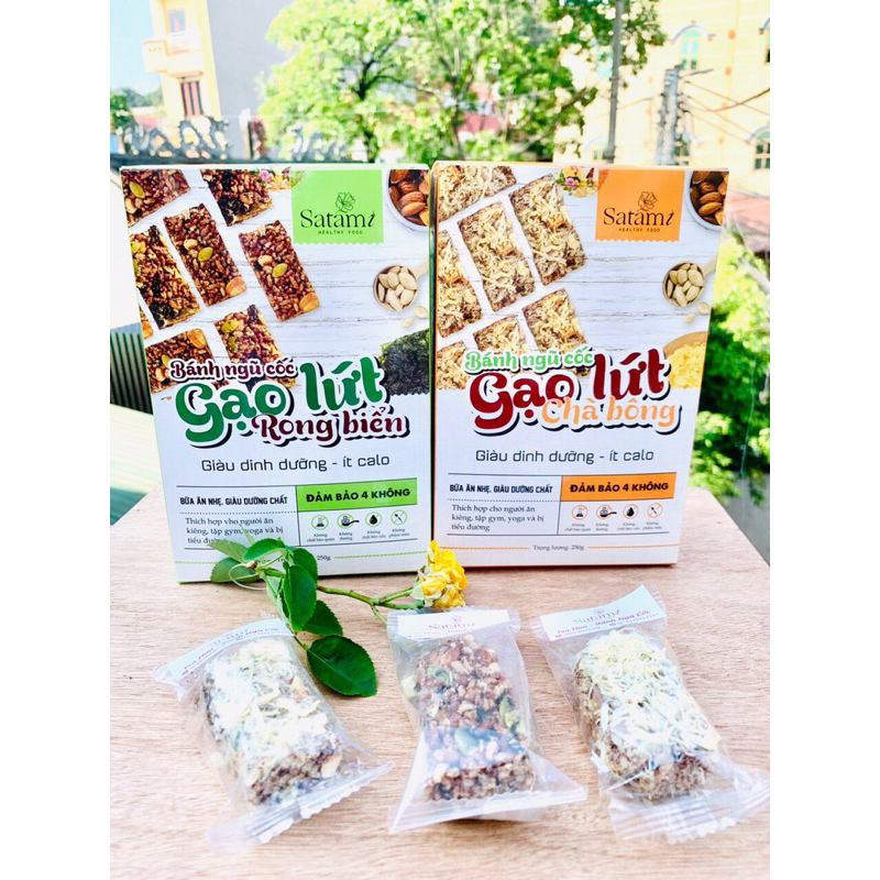 Thanh Hạt Dinh Dưỡng Gạo Lứt ( Satami Healthy Food)