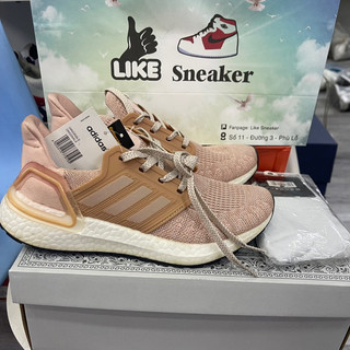 Giày thể thao ultra boost 6.0 hồng full box hàng xịn dành cho nữ tặng kèm tất + hộp bảo vệ