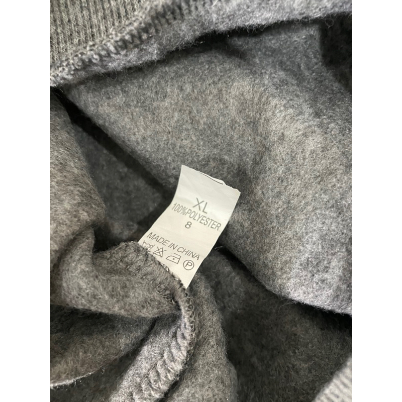 Áo hoodie xám mới ceng nam nữ đều mặc xinh