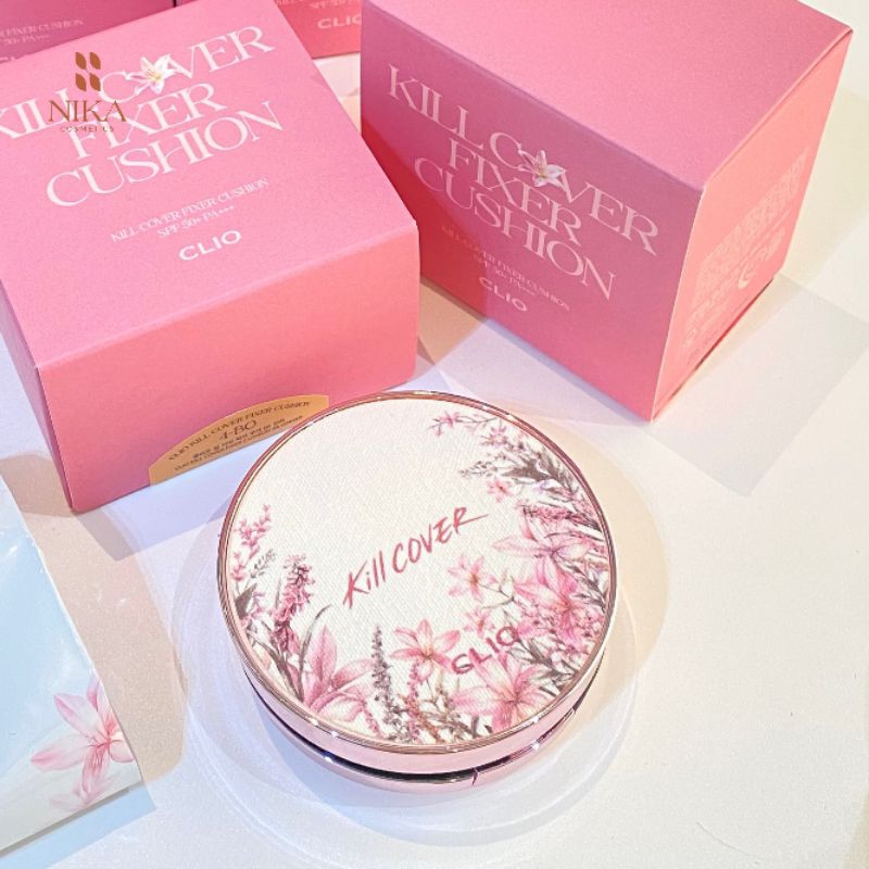 Phấn nước Kiềm Dầu Clio Kill Cover Fixer Cushion SPF50+ PA+++