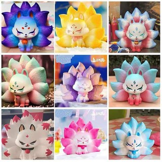 Tượng hồ ly 9 đuôi mini