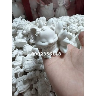 Tượng hồ ly 9 đuôi mini