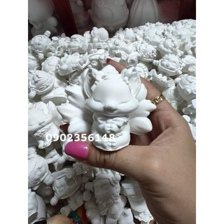 Tượng hồ ly 9 đuôi mini
