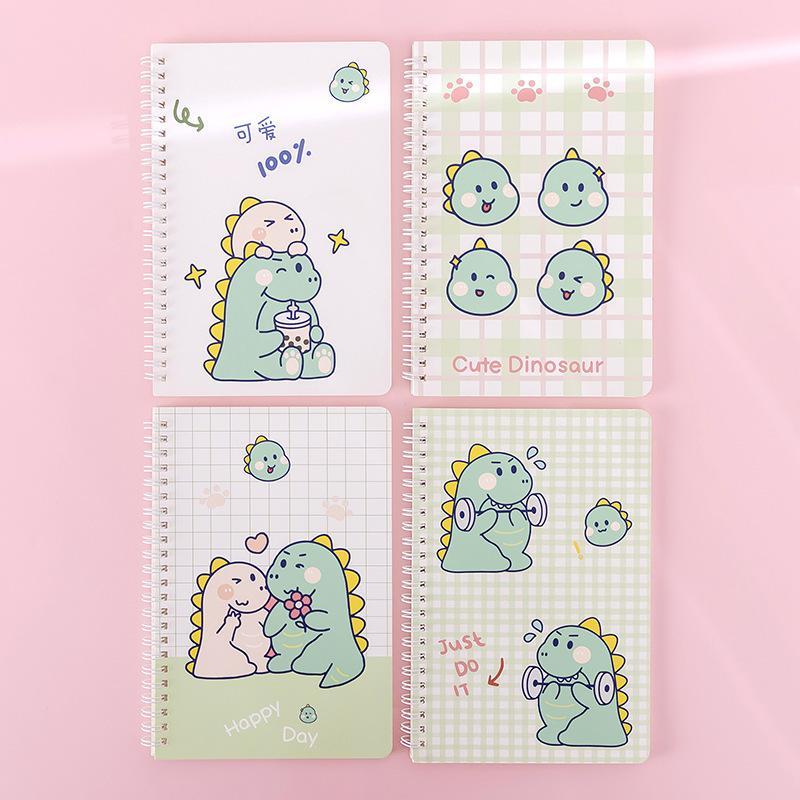 Sổ gáy lò xo A5 hoạt hình dễ thương 120 trang
