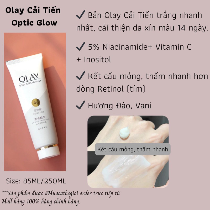 Combo kem ordita + olay xám .