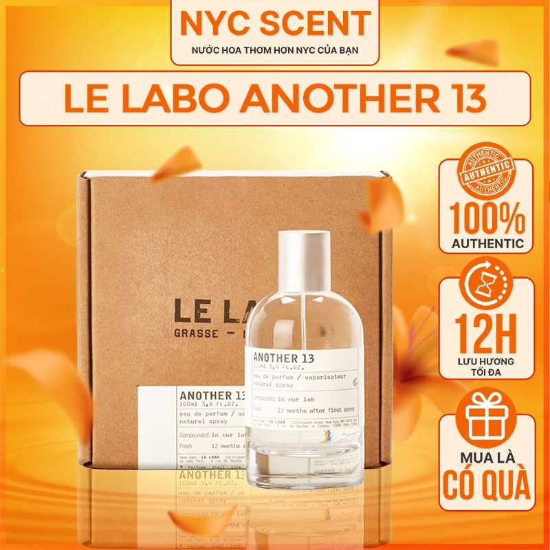Nước hoa Unisex nam nữ Another 13 EDP Trong veo nhẹ nhàng thanh khiết - NYCSCENT