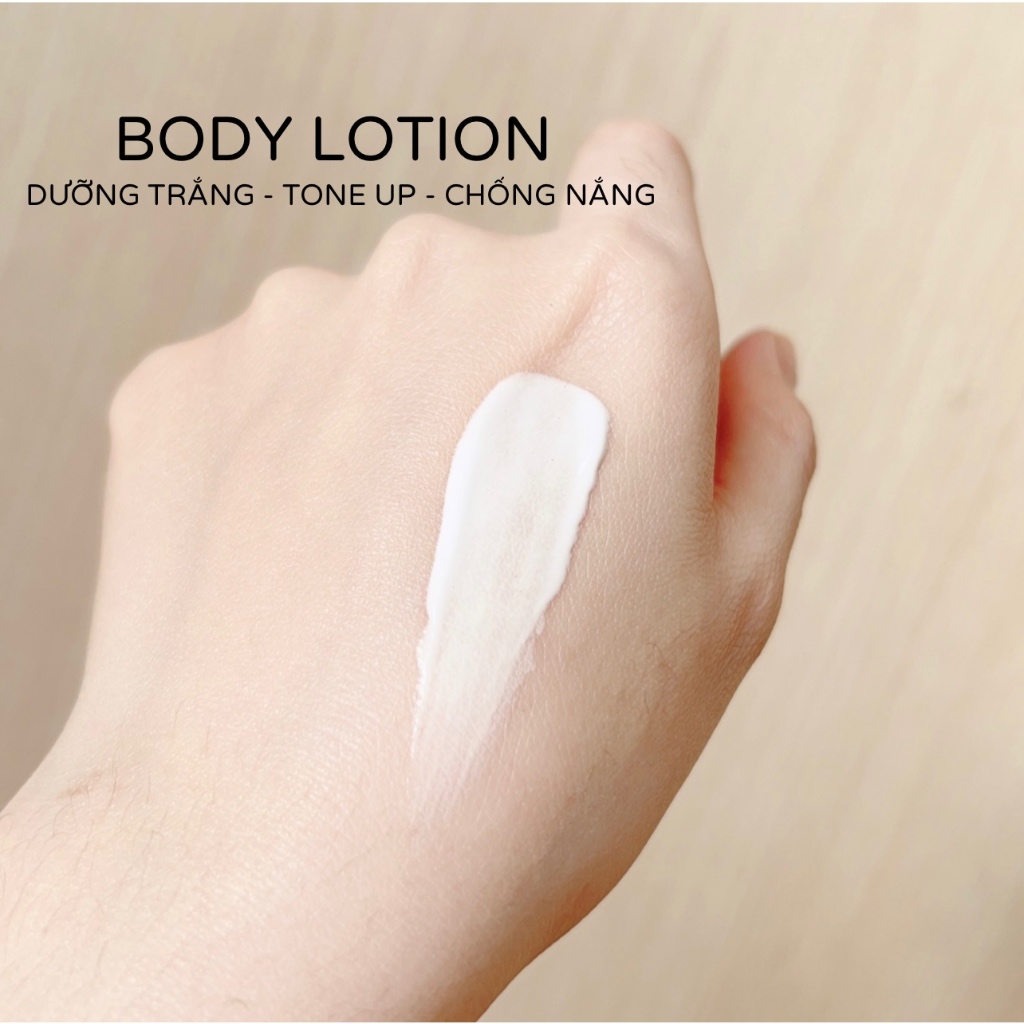 Kem body dưỡng trắng da ban ngày, chống nắng, tone up da căng bóng