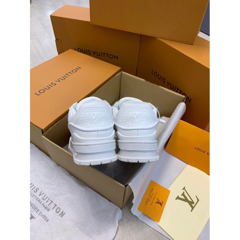 Giày L'V bản trắng cao cấp nam nữ size 36-44