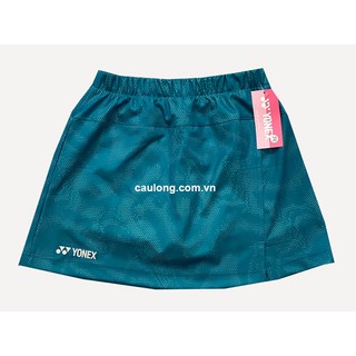 Váy cầu lông yonex 660 màu xanh