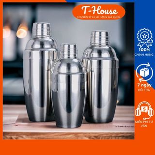 Bình lắc INOX, bình lắc pha chế trà sữa và cocktail inox cao cấp nhiều dung tích