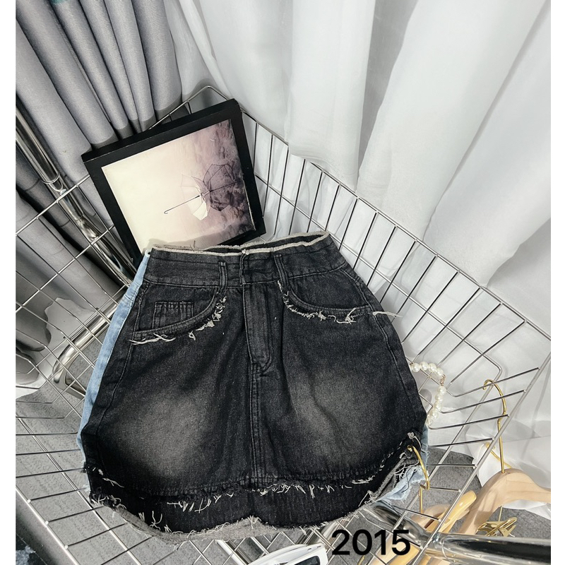 Chân Váy Jeans Dáng Ngắn BIGSIZE
