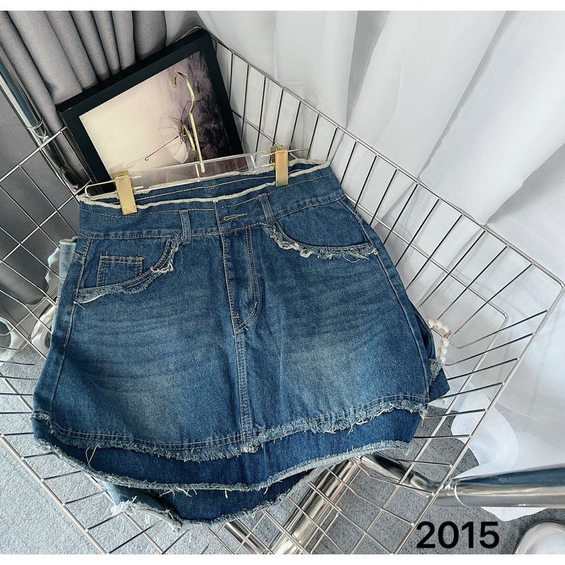 Chân Váy Jeans Dáng Ngắn BIGSIZE