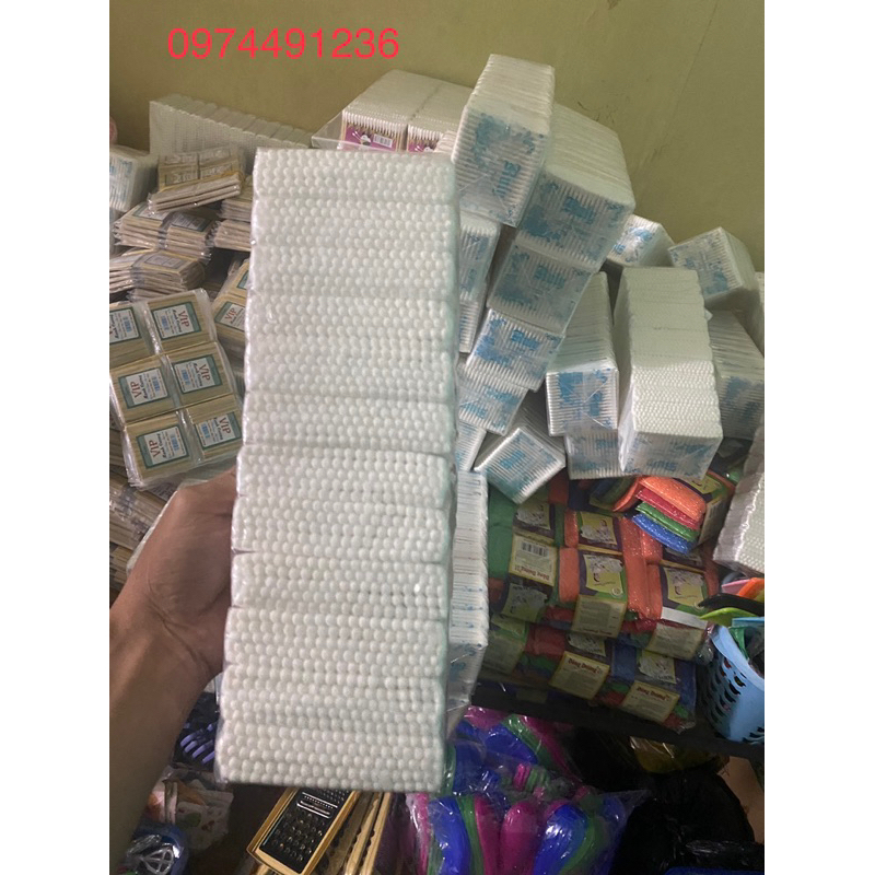 Bông tăm y tế ngoáy tai bịch 12túi