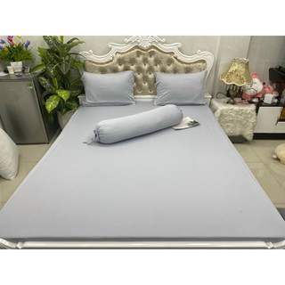 Bộ drap thun màu A+ hàn quốc chất thun mát mịn