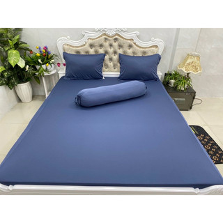 Bộ drap thun màu A+ hàn quốc chất thun mát mịn
