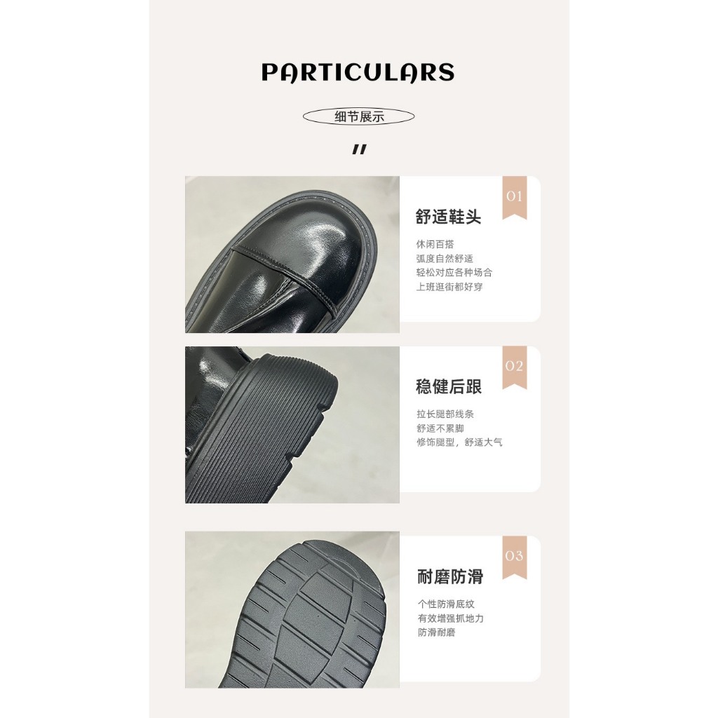 ORDER - Giày boost cao phối khuy cá tính dành cho nữ