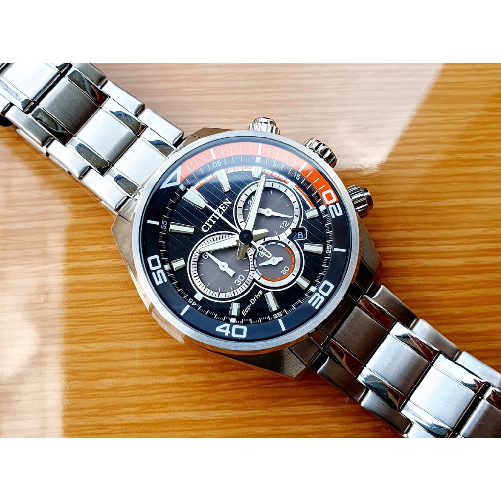 Đồng hồ nam Citizen full kim dây thép máy nhật cao cấp