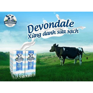 Thùng Sữa Tươi Nguyên Kem DEVONDALE 200ML - Sữa Tươi Úc Nhập Khẩu