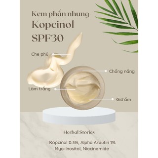 [Herbal Stories] Kem phấn nhung Kopcinol SPF 30