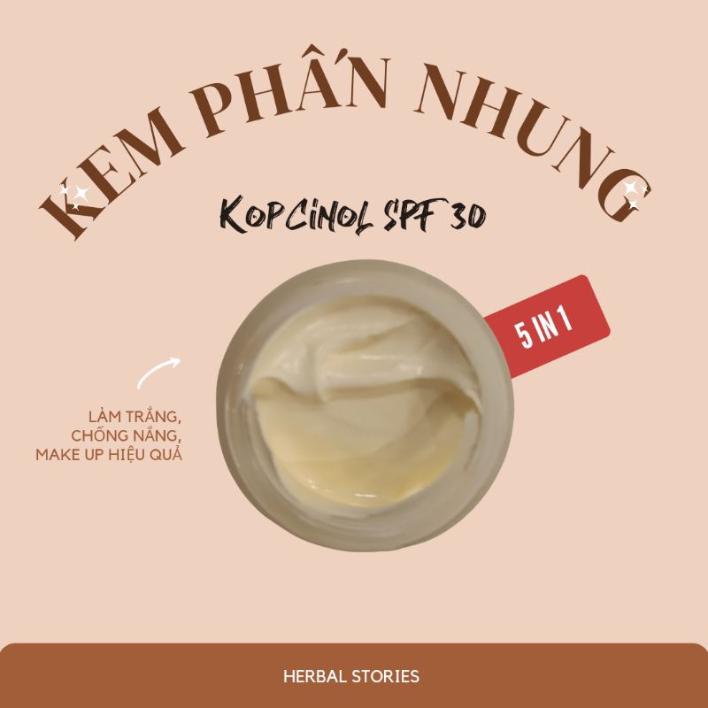 [Herbal Stories] Kem phấn nhung Kopcinol SPF 30