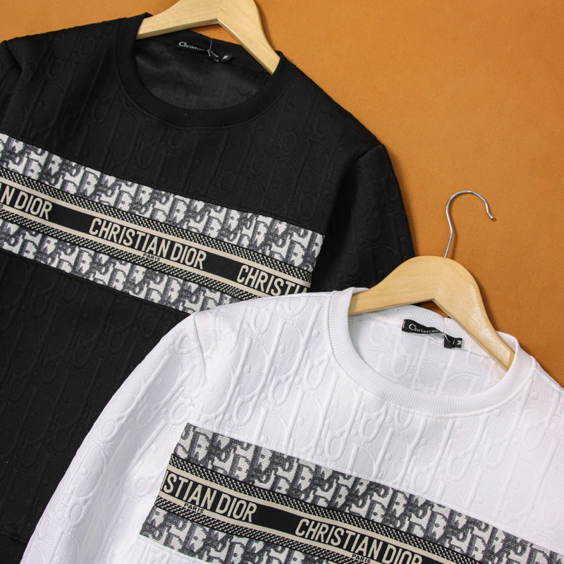 ÁO THUN XỐP THU ĐÔNG TAY DÀI THÊU HOẠ TIẾT AOXOP