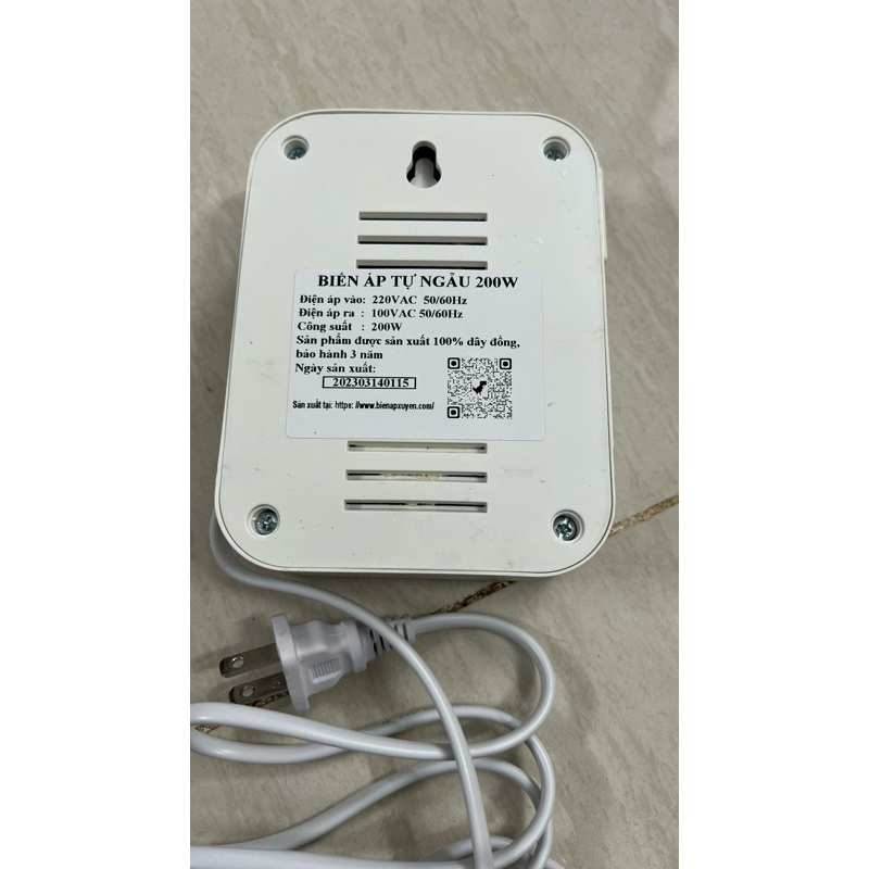 Đổi nguồn 220v ra 100v 200W