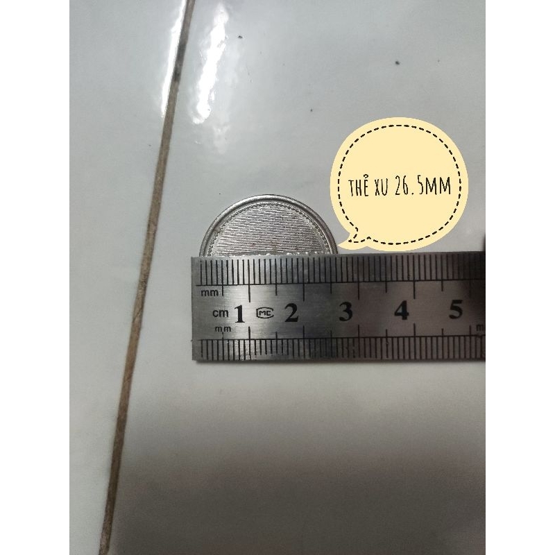 Thẻ xu máy game 26.5mm combo 10thẻ hình lộn xộn cũ đã sử dụng