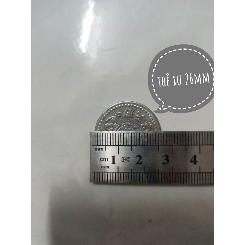 Thẻ xu máy game 26mm combo 10thẻ hình lộn xộn cũ đã sử dụng