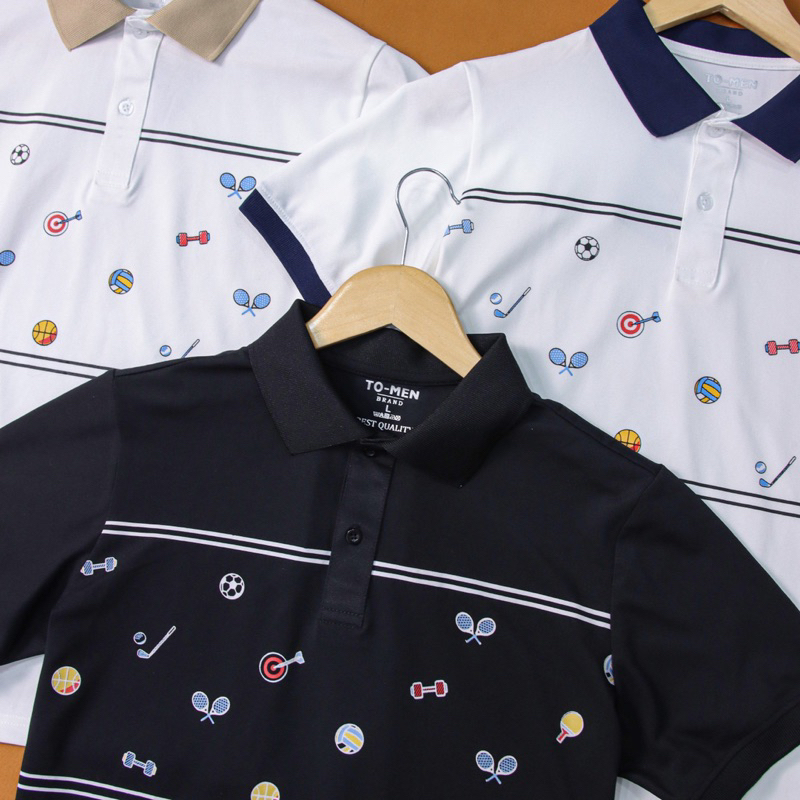 ÁO THUN NAM POLO PHỐI HOẠ TIẾT- Vải Cotton Cá Sấu XỊN XÒ PLTN