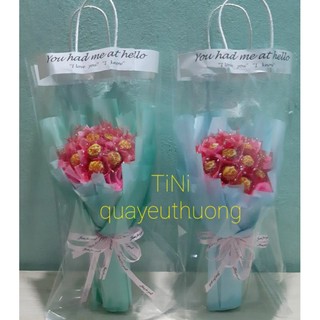 Bó hoa kẹo Chupa Chups