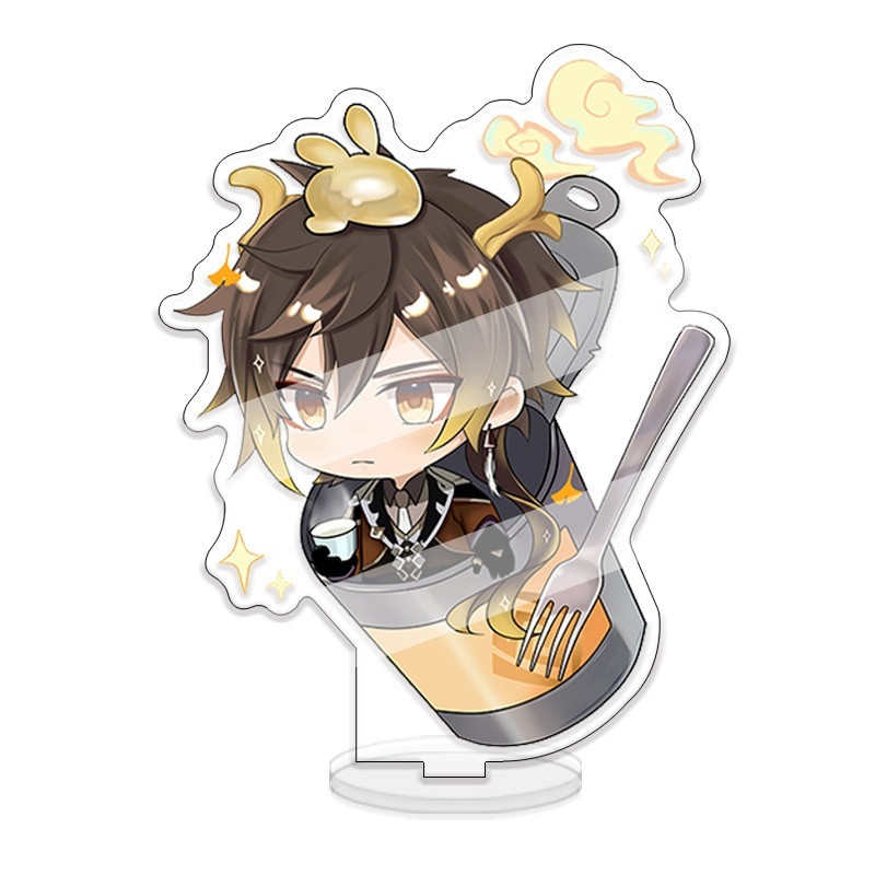 Mô hình Standee Mica Arcrylic nhân vật Genshin Impact Zhongli Xiao Lôi Thần Nahida Kazuha Yae Ayaka Hutao Ganyu