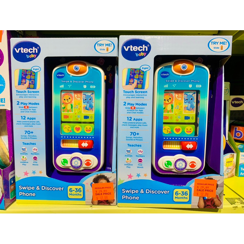 VTECH ĐIỆN THOẠI THÚ CƯNG VUI NHỘN MÀN HÌNH TRƯỢT.